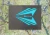 United States Space Force Guidon, Nylon Appliqued Black Base w/ Teal 20" X 27 3/4"