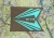 United States Space Force Guidon, Nylon Appliqued Black Base w/ Teal 20" X 27 3/4"