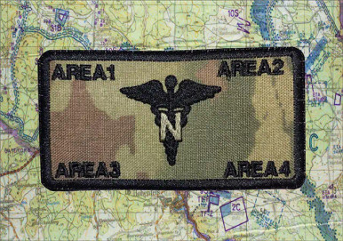 Airborne Flak Plate Carrier Name Tape