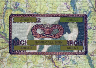 Force Protection Badge Flak Plate Carrier Patch