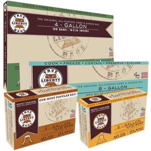 True Liberty 8 Gallon Bags 24 in x 40 in (100/pack) True Liberty 8 Gallon Bags 24 in x 40 in (100/pack)