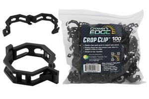 Grower's Edge Crop Clip - Black (100/Bag) Grower's Edge Crop Clip - Black (100/Bag)