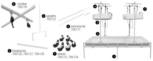 Fast Fit HD Caster Wheels - 6 pc
