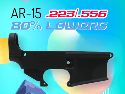 AR15 (.223/.556) 80% Lower Receiver