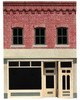 O Scale - 2 Story Storefront Make It Your Own Kit