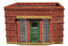 HO Scale - Brick Utility Building