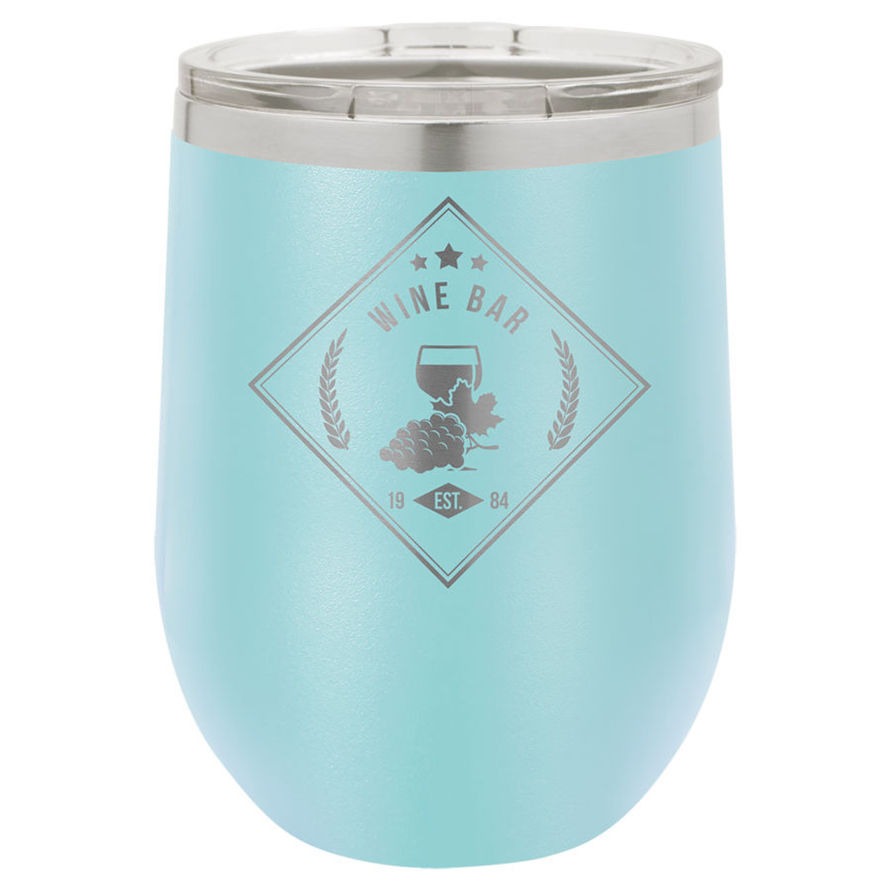 Purple 12oz Polar Camel Vacuum Insulated Wine Tumbler