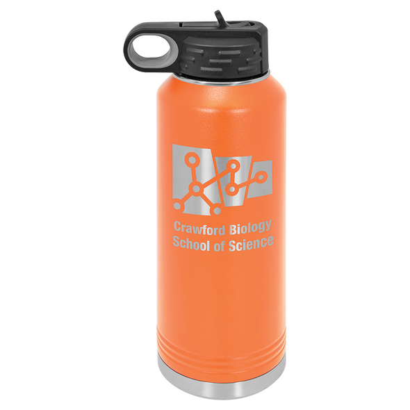 40 oz. Orange Polar Camel Water Bottle