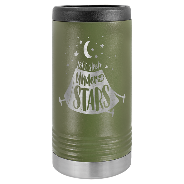 Polar Camel Olive Green Slim Beverage Holder