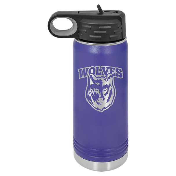 20 oz. Purple Polar Camel Water Bottle