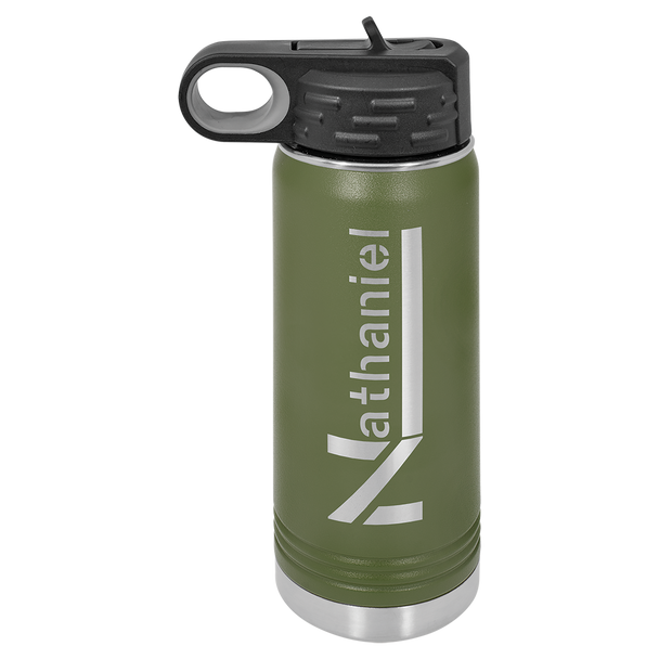 20 oz. Olive Green Polar Camel Water Bottle