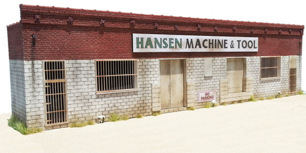 S Scale - Hansen Machine & Tool Background Kit