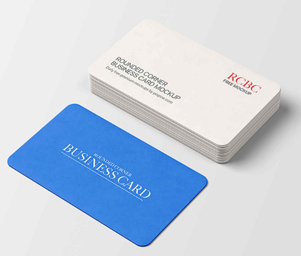 1,000 Rounded Corner Business Cards
