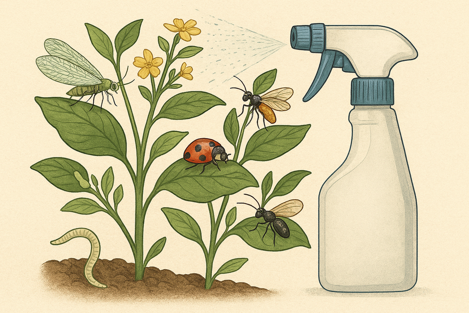 Combining Beneficials with Sprays: A Practical Guide