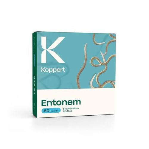 Entonem 50 million - Steinernema feltiae (OMRI Approved) Natural Enemies Organic Chemical-Free Pest Control, Natural Fungus Gnats, Thrips, Caterpillars, Beetles Control.