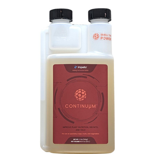 Continuum™ microbial inoculant supports nutrient uptake and resilience in plants; easy application, curative solution that complements biological control.