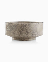 Flint Gray Marble Bowl Flint Gray Marble Bowl