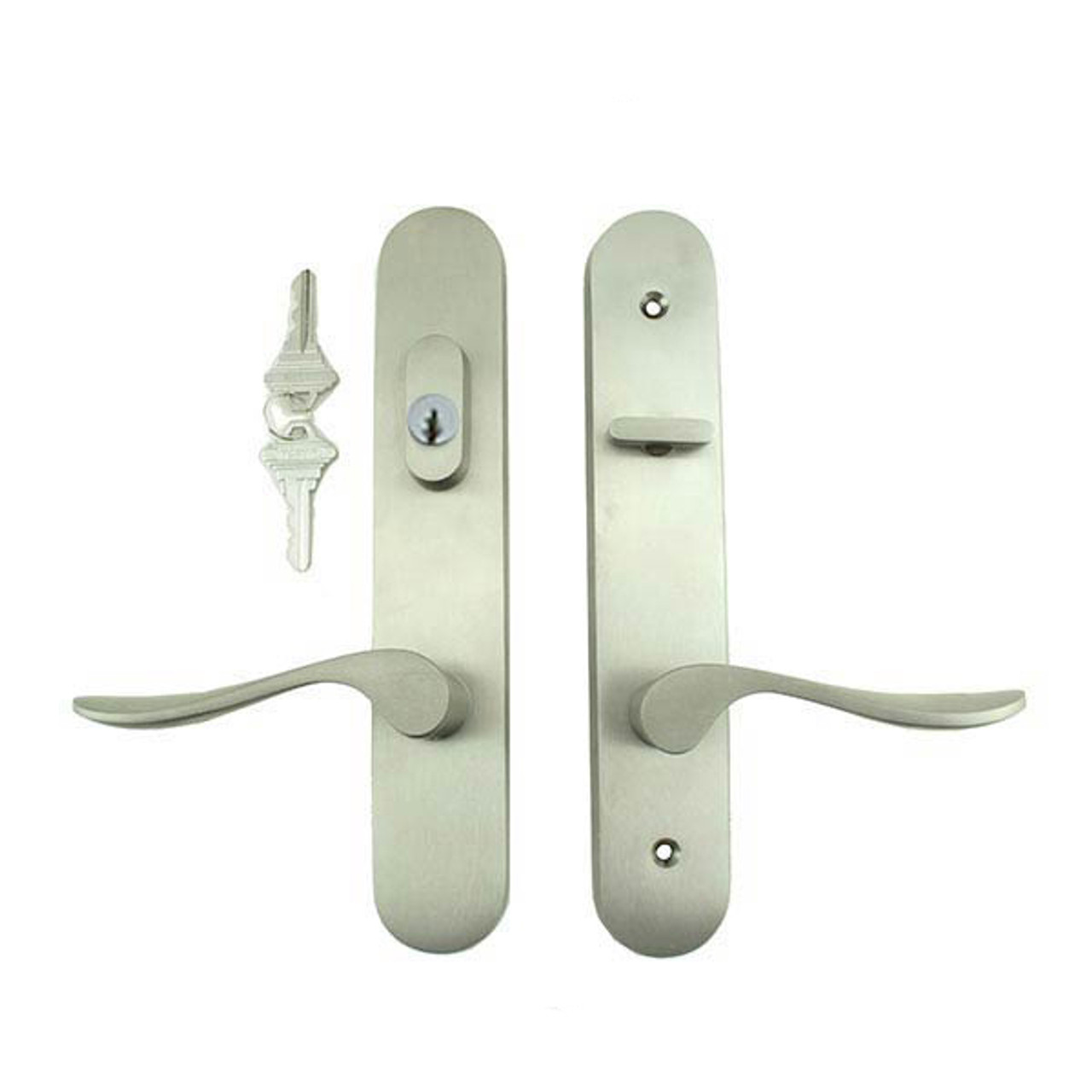 Marvin Contemporary Handle, Active Ultimate Hinged French Door
