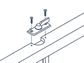 Peachtree Ariel Double Hung Window (Tilt) Sash Release Assemblies