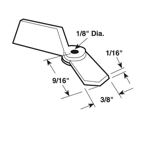 Window Screen Lock Clips/Turn Buttons 8 Pack