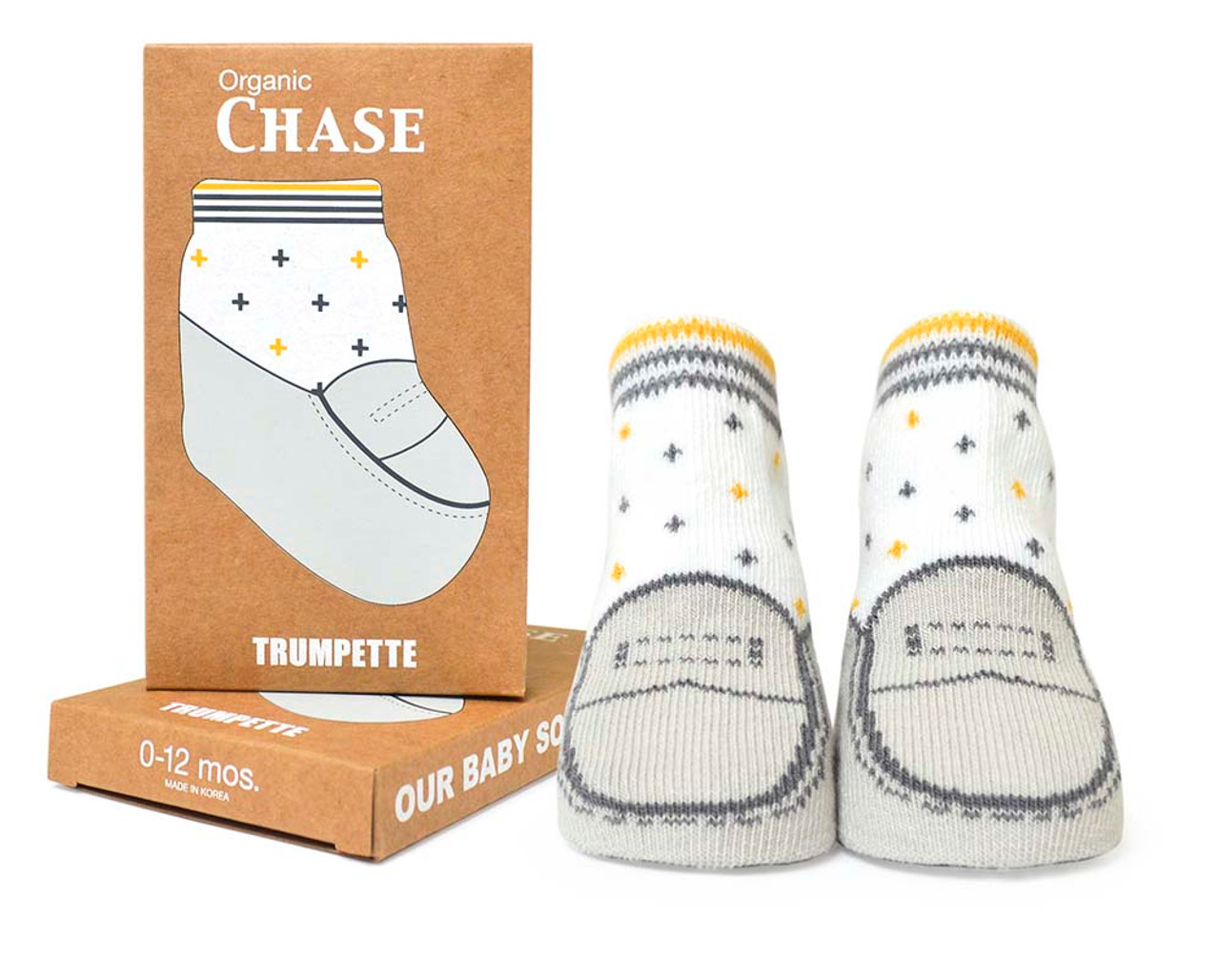 Organic Chase Baby Socks, Boys | Trumpette