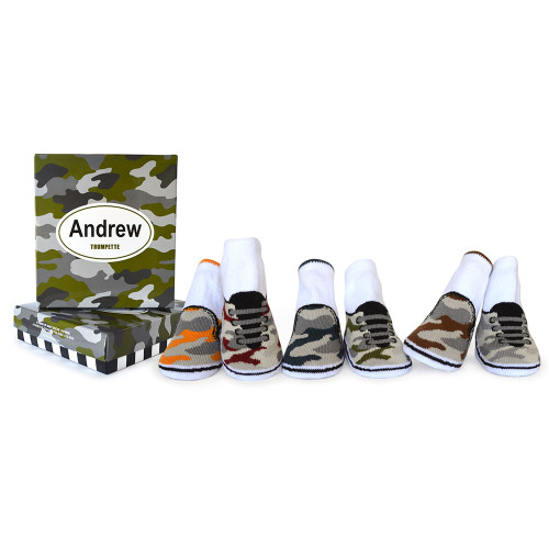 Trumpette Andrew Socks, 0 - 12 Months, 6 Pack