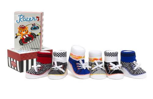 Racer 6 Pack Infant Socks