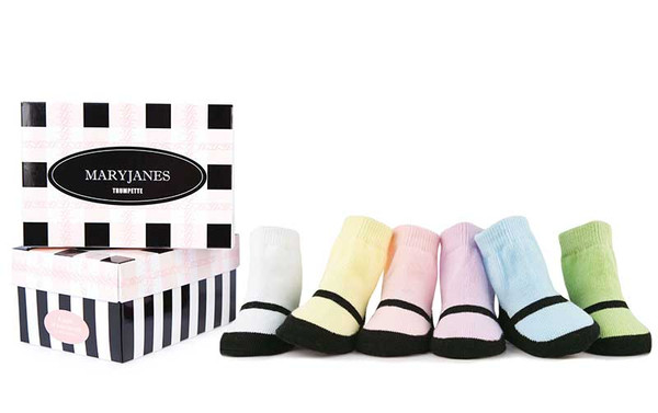 Amazon.com: Trumpette Baby Girls Socks-1 Pair, Rosie Rattle