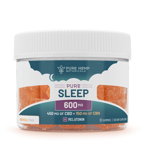 600mg Pure Sleep CBD+CBN Gummies