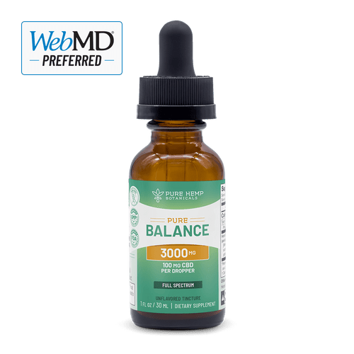 3,000mg Pure Balance Full Spectrum CBD Tinctures: Subscribe and Save