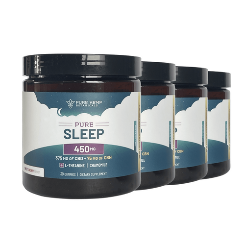 4 bottle subscription sleep CBD gummies