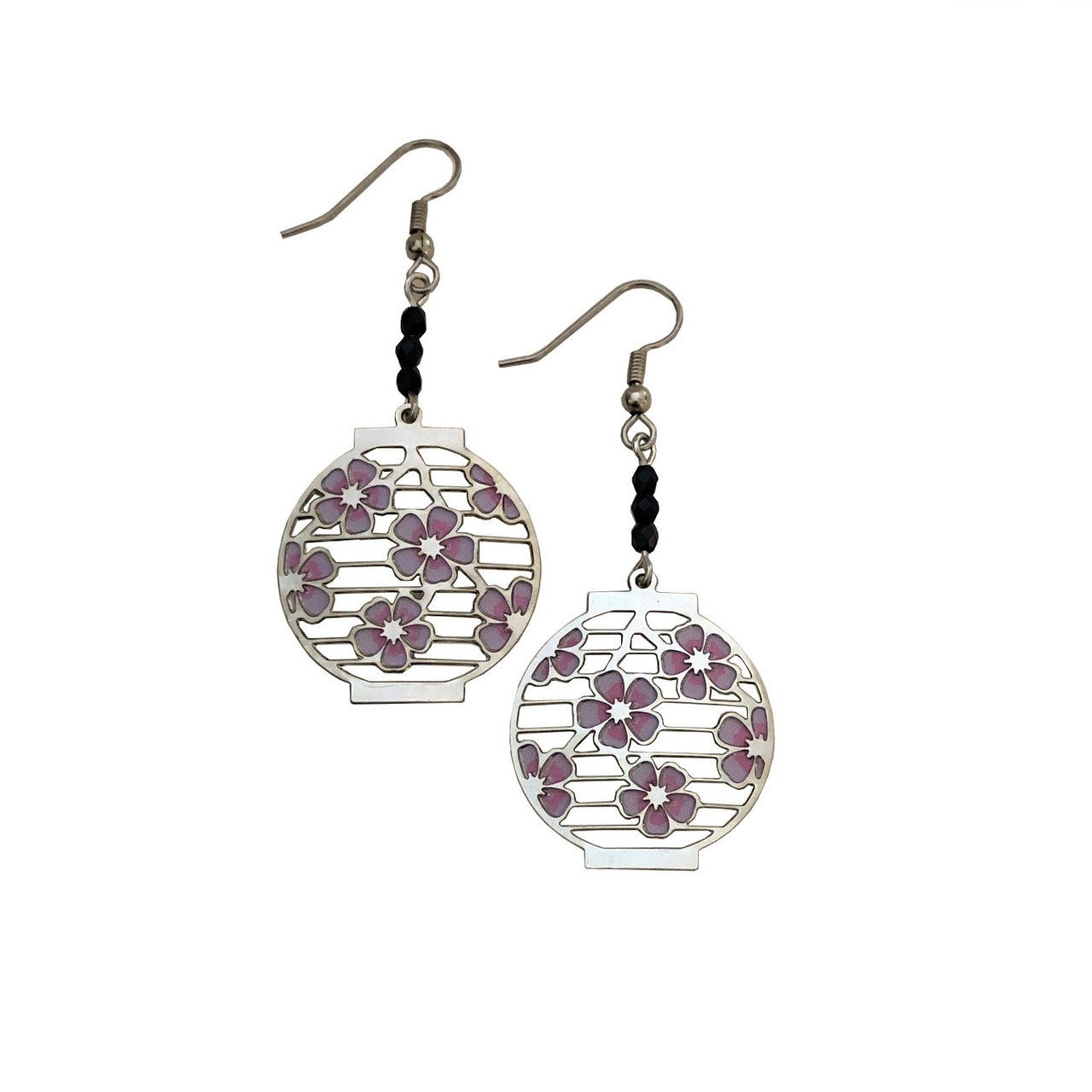 Cherry Blossom Dangle Earrings – National Archives Store