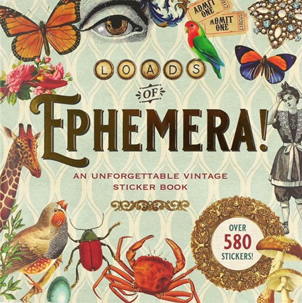 Ephemera Sticker Book - DAR Shopping