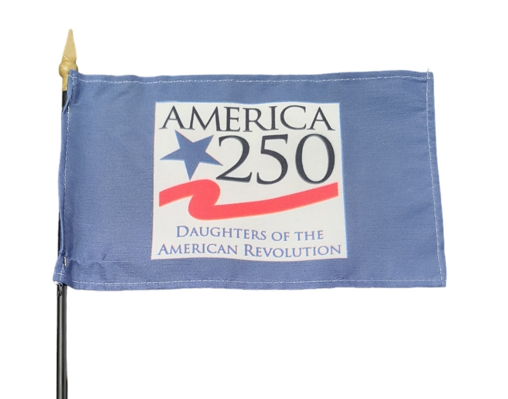 America 250! 4X6in Flag - DAR Shopping