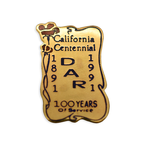 California Centennial Pin