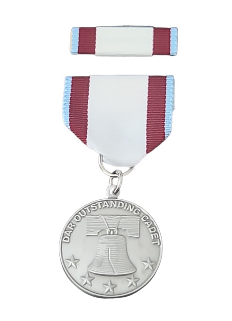 DAR Outstanding Cadet Medal, Campaign Bar/Certificate Set DAR Outstanding Cadet Medal, Campaign Bar/Certificate Set