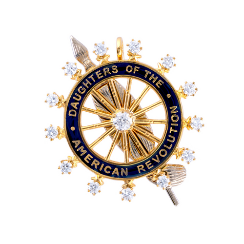 Insignia, Full Diamond 14K Gold