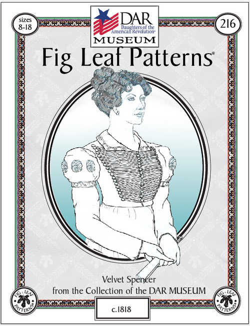 1818 Velvet Spencer Pattern 1818 Velvet Spencer Pattern