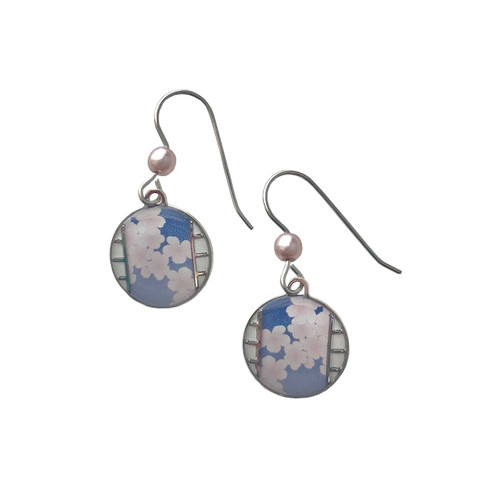 View of Spring Cherry Blossom Earring