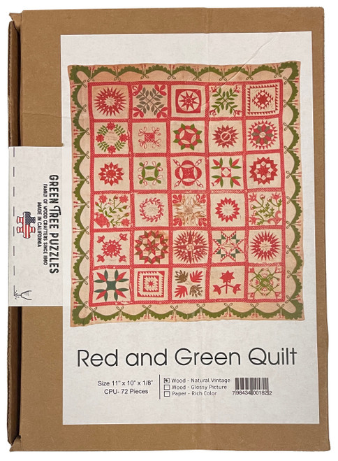 Quilt Wooden Puzzle