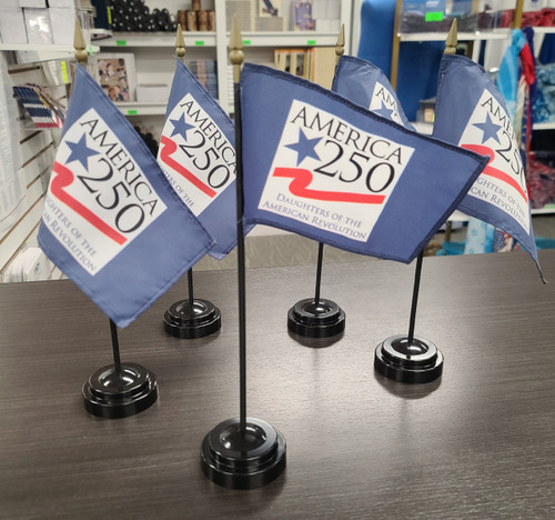 America 250! 4X6in Flag