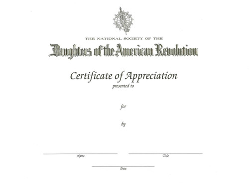 Certificate Of Appreciation Certificate Of Appreciation