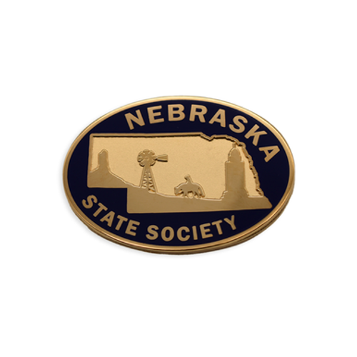 Nebraska State Pin Nebraska State Pin