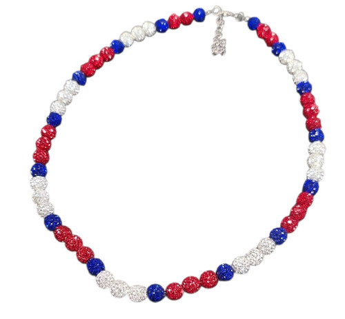 Red/White/Blue  Necklace