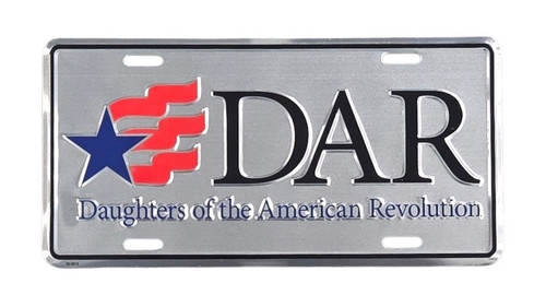 DAR Front License Plate