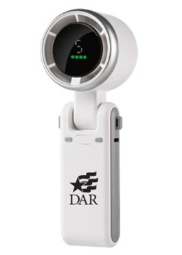 DAR Portable 180° Foldable Mini Turbo Fan w/Display