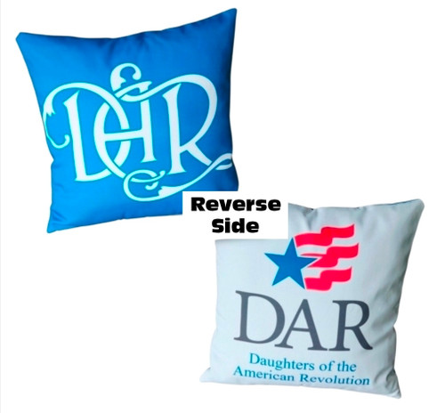 DAR Reverse-Side Pillow Cover