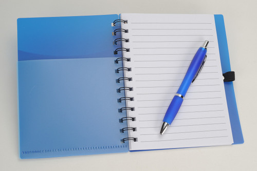 Spiral Notebook w/Pen (Black Ink)