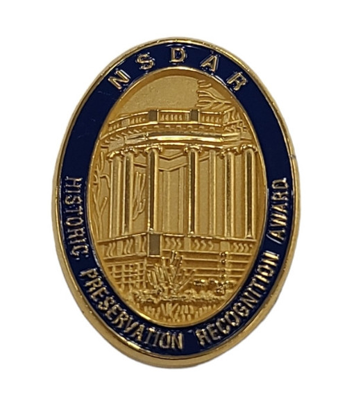 Historic Pres. Recognition Pin/Certificate