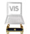 VIS Blue Enamel Bar - 1 Star